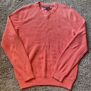 Tommy Hilfiger Knit Cotton Watermelon V-neck Pullover  Sweater Size L